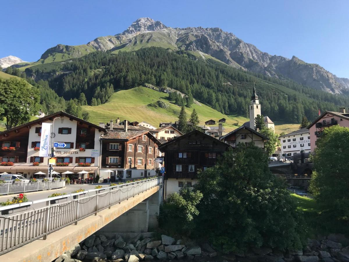 Hotel Piz Tambo Splügen Exteriör bild